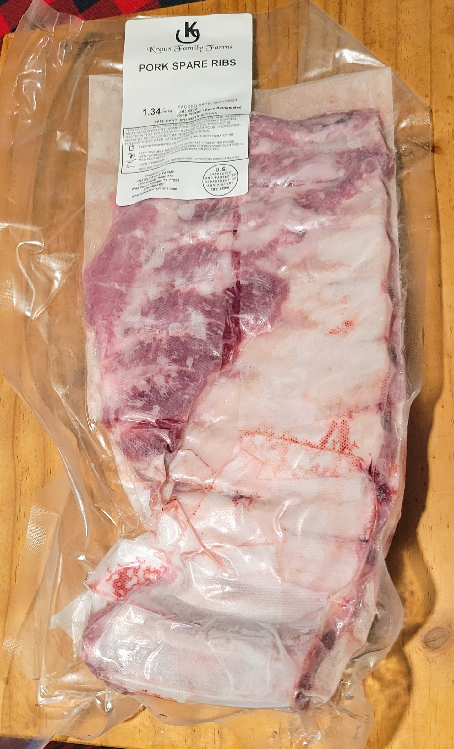 Heritage Pork Spare Ribs