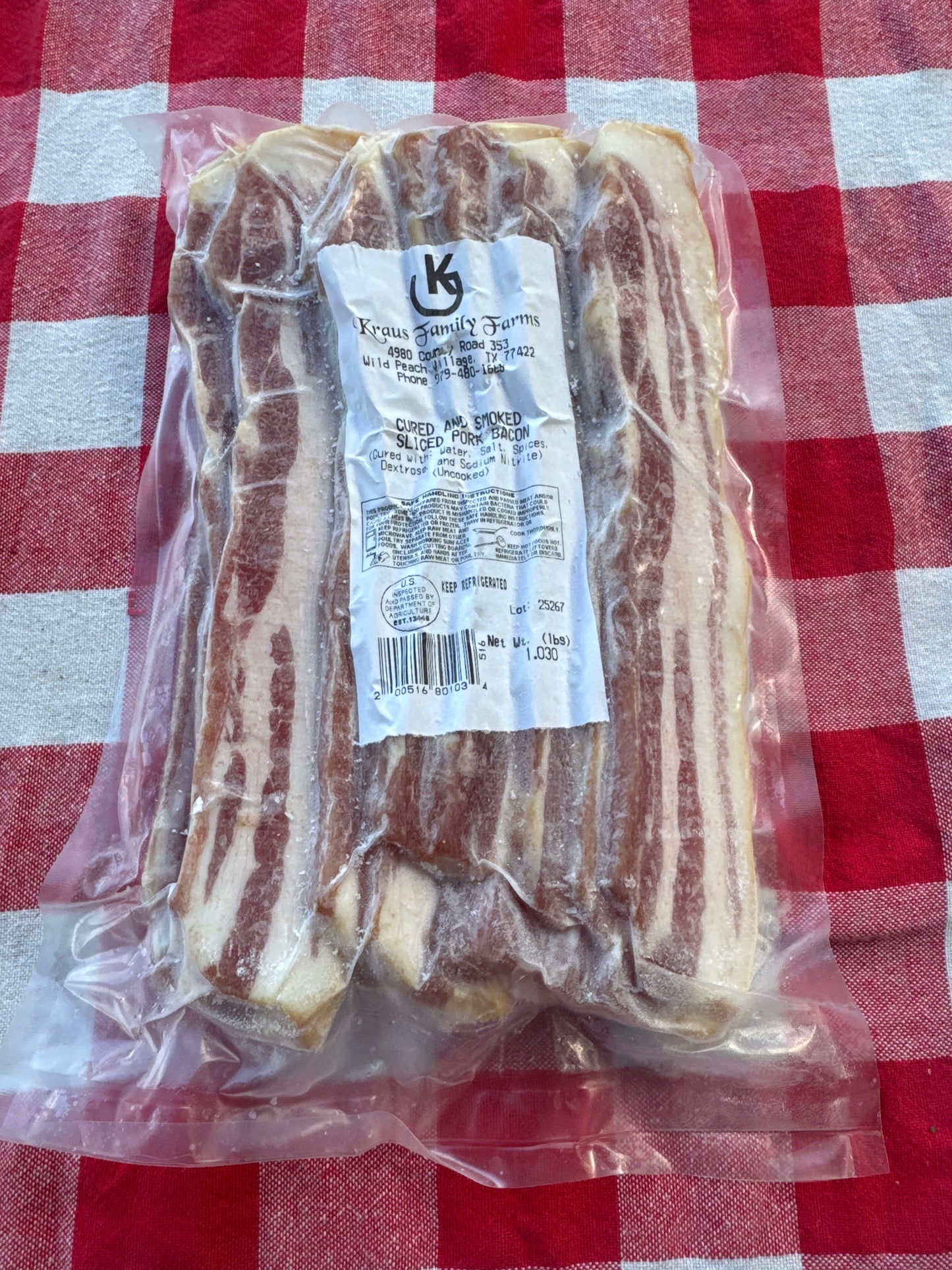 Thick Cut Bacon
