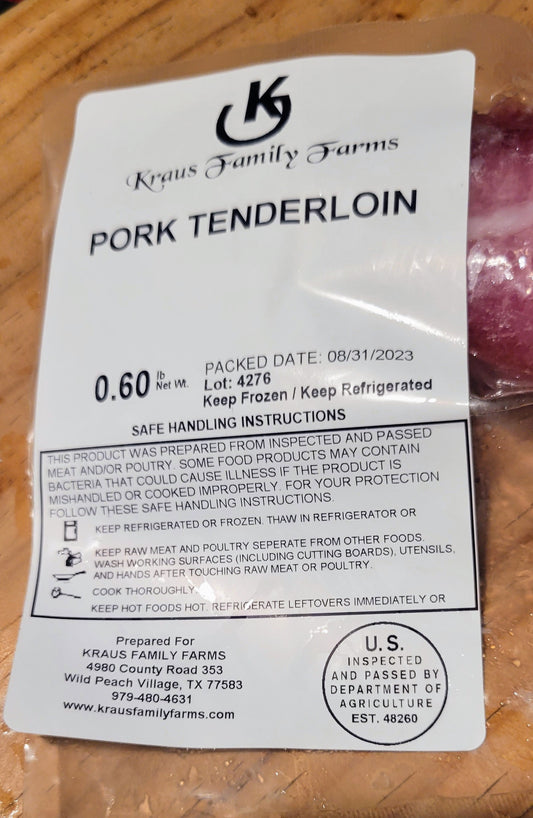 Gloucestershire Pork Tenderloin