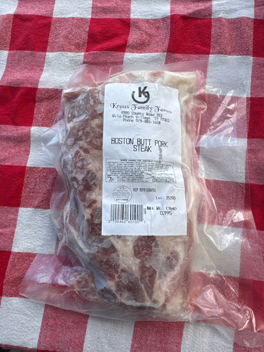 Boston Pork Steak